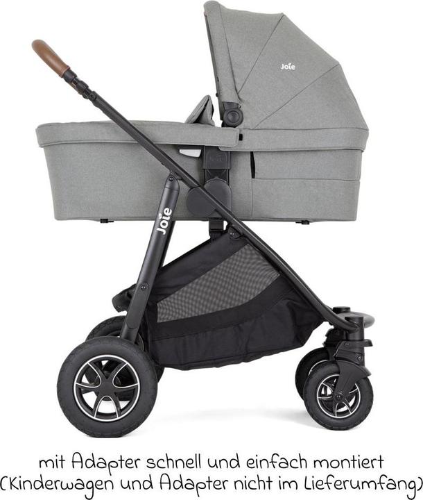 Image du produit Joie Nacelle Ramble XL de la naissance à 9 mois pour Versatrax, Rehausseurs de poussette