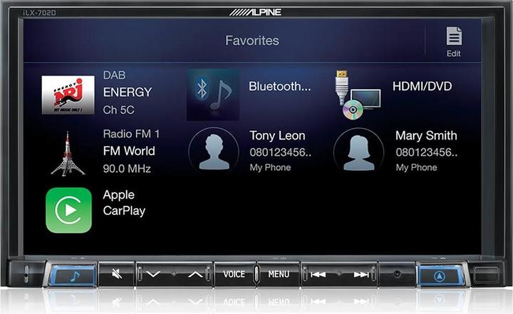 Image du produit Alpine station de médias numériques (Voiture Android, Apple Carplay)