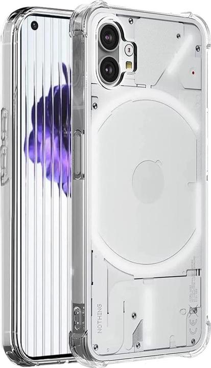 Actual product image Screenguard Nothing Phone (1) Cover Crystal Soft Airbag Bumper (Nothing Phone (1))