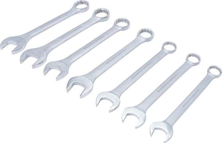 Produktbild BGS Maul-Ringschlüssel-Satz XXL SW 55 - 85 mm 7-tlg. (63 mm, 62 mm, 67 mm, 56 mm, 58 mm, 71 mm, 85 mm, 66 mm, 65 mm, 78 mm, 80 mm, 76 mm, 68 mm, 82 mm, 77 mm, 55 mm, 60 mm, 70 mm, 75 mm, 74 mm, 57 mm)