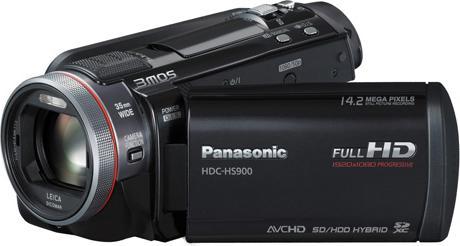 Actual product image Panasonic HDC-HS900, FullHD, 12x zoom, 220GB HD, black (12 x)