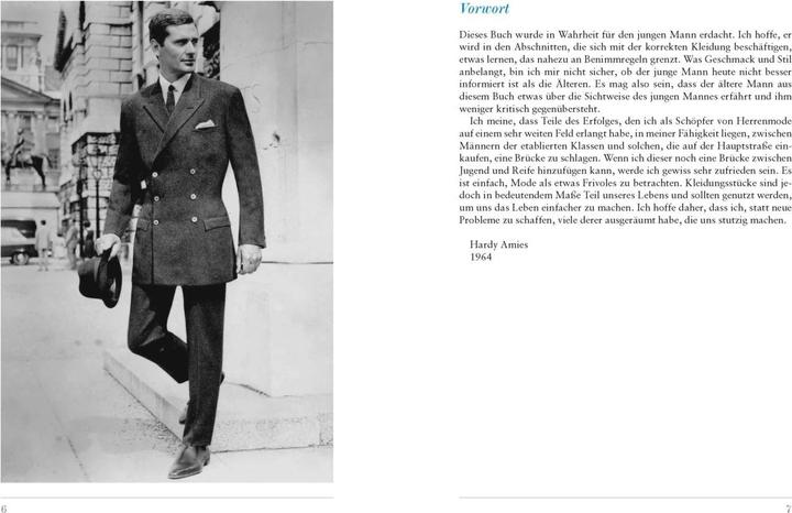 Produktbild Das kleine Buch der Herrenmode (Deutsch, Sir Hardy Amies, 2018)
