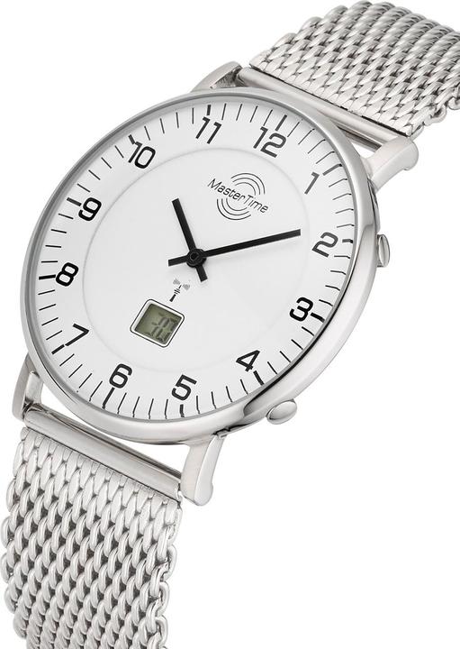 Actual product image Master Time MTGS-10558-12M Radio Advanced Series Men 42mm 5ATM (Radio-controlled clock, Digital watch, Analogue wristwatch, 42 mm)