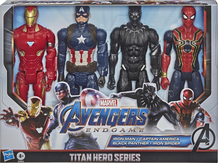 Hasbro Marvel Avengers: Endgame Titan Hero Series - Pack de 4 figurines