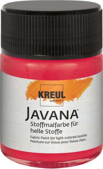 Actual product image Kreul Textile Sunny 50ml (Crimson, 50 ml)