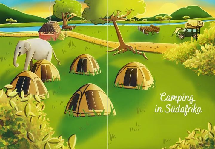 Actual product image Südafrika for kids (German, Britta Schmidt from Groeling, 2024)