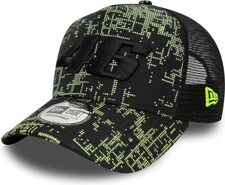 New Era Aframe Trucker Glitch Vespa Vr46 (Taglia unica)