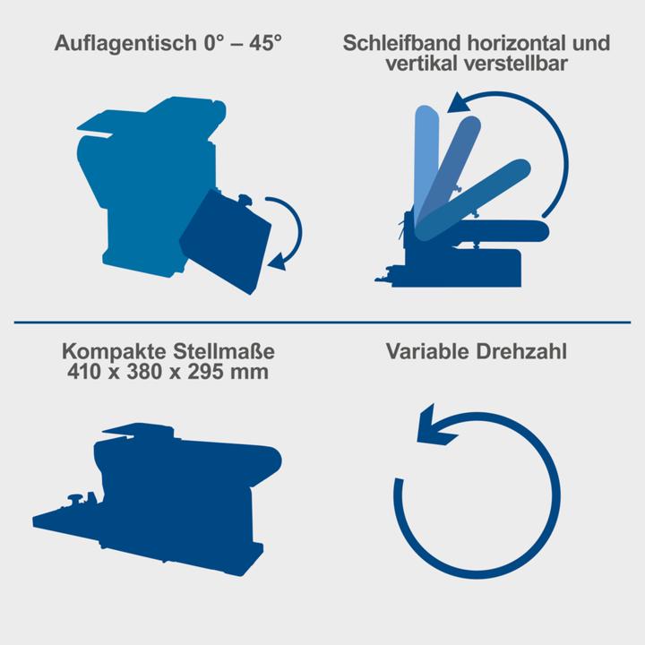 Actual product image Scheppach BTS900 (Disc Sander, Belt sanders, 400 W)
