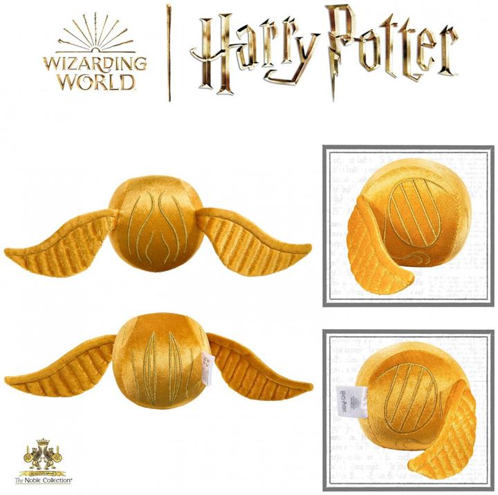 Actual product image Noble Collection Harry Potter Plush Figure Golden Snitch 10 cm (38 cm)