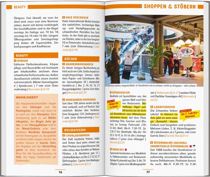 Produktbild Reiseführer Stockholm (Deutsch, Tatjana Reiff, 2024)