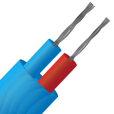 Produktbild Rs Pro 7/0,2mm PVC-isoliert Thermoelementleitung für Thermoelement Typ T, L. 25m, max. +105°C (25 m)