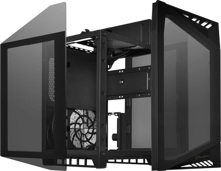 Actual product image Silverstone SST-LD03B Lucid (Mini-ITX)