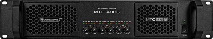 Image du produit Omnitronic MTC-4806 Amplificateur de puissance 6 canaux