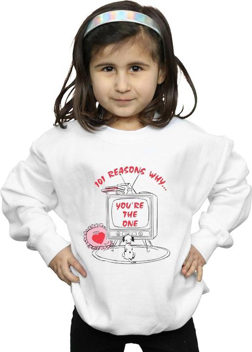 Immagine prodotto Disney 101 Dalmatians TV Felpa Ragazze (152, 158)