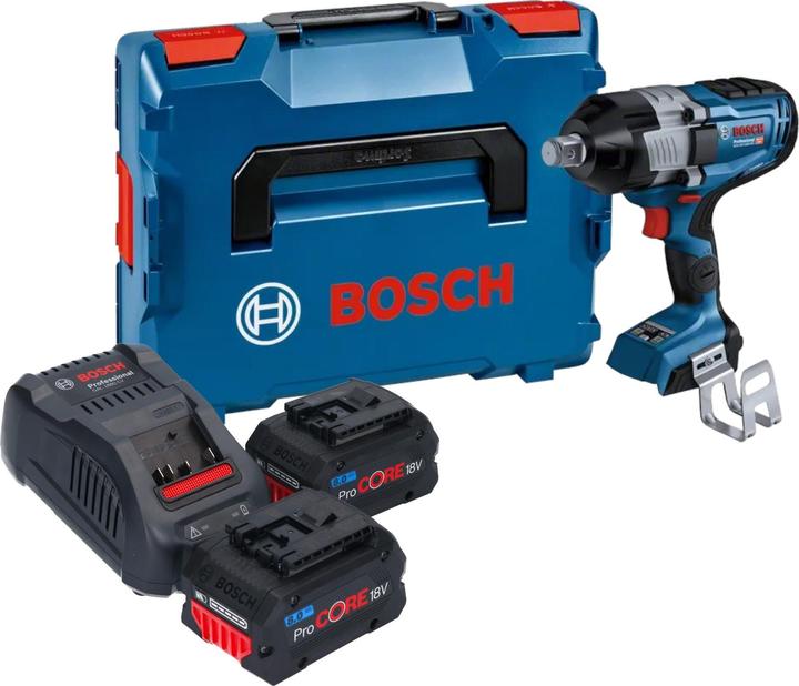 Produktbild Bosch Professional Akku-Drehschlagschrauber GDS 18V-1600 HC, 2 x Akku ProCORE18V 8.0Ah, L-BOXX 136 (Akkubetrieb)