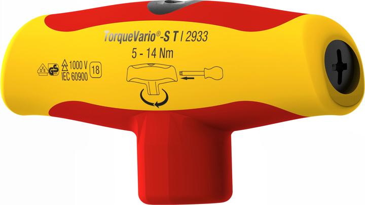 Actual product image Wiha Torque screwdriver cross handle (5 Nm, 14 Nm)
