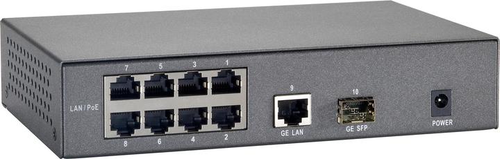Produktbild LevelOne Fgp-1000: 8 Fe Poe+1 Ge+1 Ge Sfp (10 Ports)