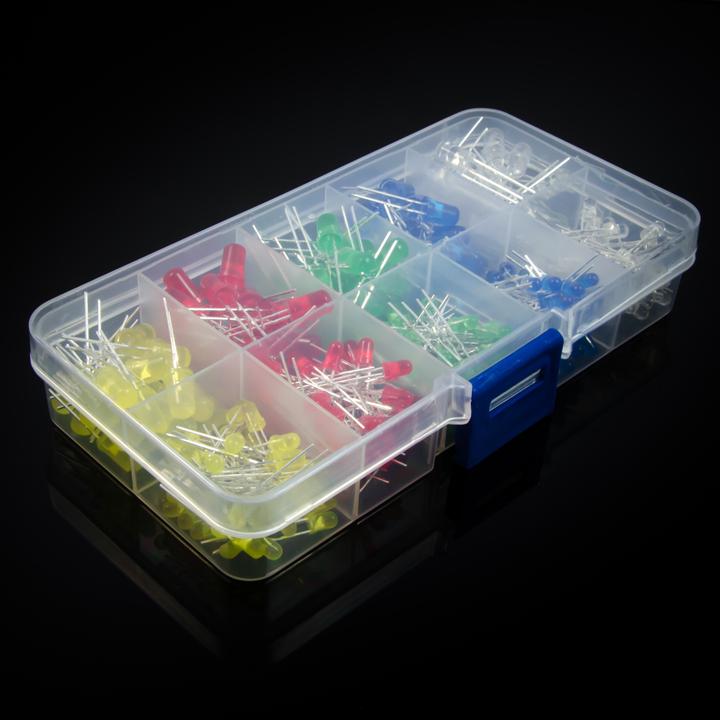 Actual product image Purecrea LED set 300 pieces assorted 3mm / 5mm