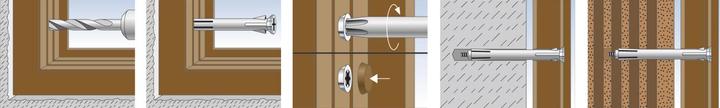Actual product image Fischer Metal frame dowel (50 pcs.)