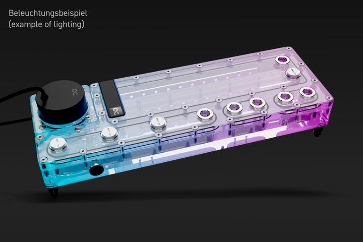 Image du produit Alphacool Core Distro Plate 360 droite avec pompe VPP