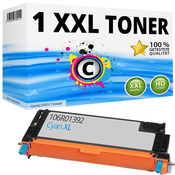 Image du produit Druckfuxx 1x XXL Toner Kartusche 106R01392 CYAN Drucker Kartusche für Xerox Phas