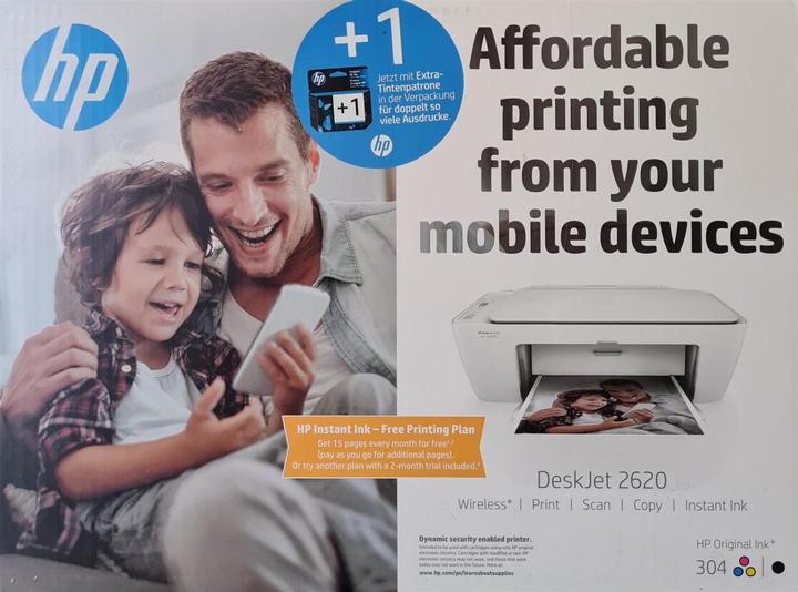 Produktbild HP DeskJet 2620 (Tintenpatrone, Farbe)