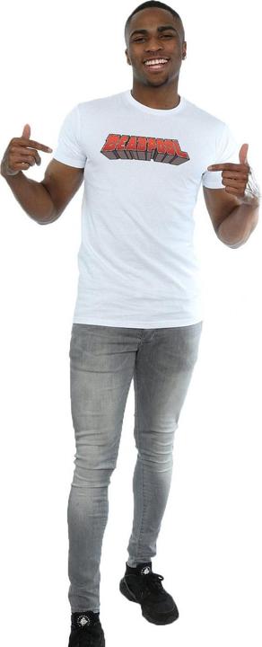 Image du produit - T-shirt DEADPOOL TEXT LOGO - Homme (3XL)