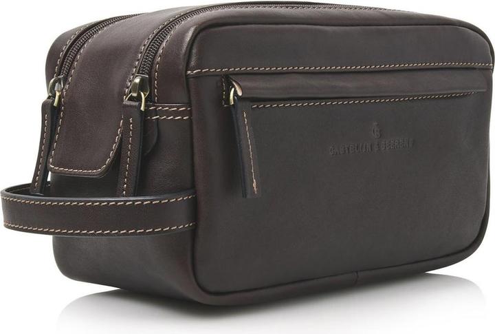 Actual product image Castelijn & Beerens Verona - Toilet Bag Mocca