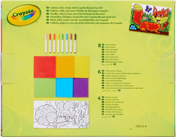 Actual product image Crayola Mozaiekpret met pins