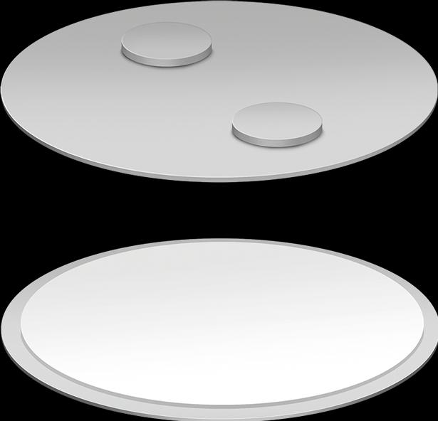 Actual product image LogiLink Smoke detector mounting set Ø4 cm, magnetic
