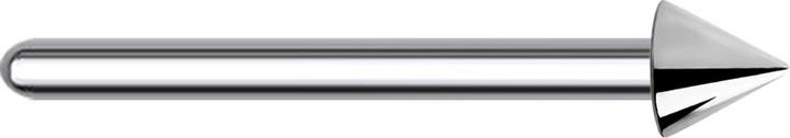 Immagine prodotto Star Piercing Nasenstecker biegen silber mit Cone (senza ottone, Acciaio chirurgico 316L)