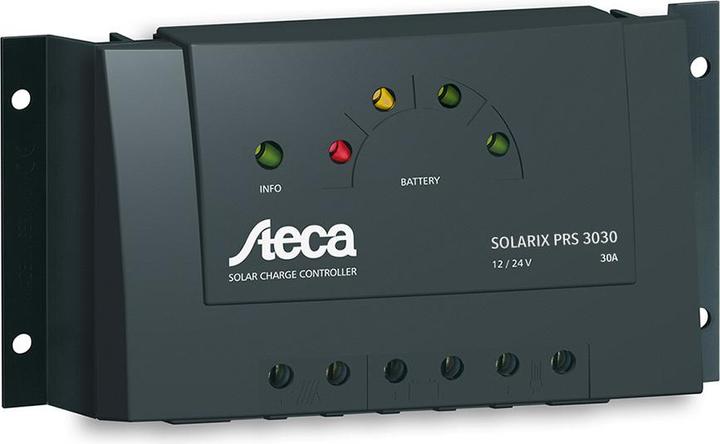 Steca PRS3030 12/24V 30A with LED