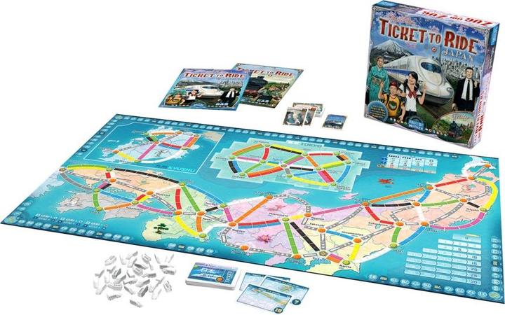Actual product image Days of Wonder Train by train (French)