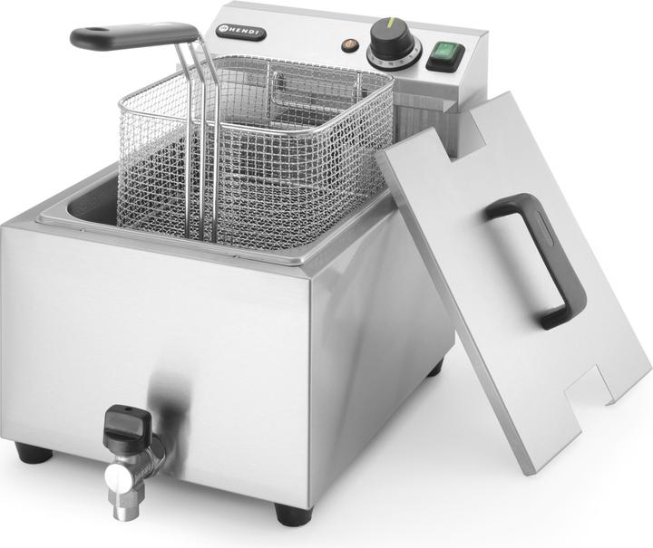 Produktbild Hendi Friteuse Profi Line mit Ablasshahn 8 l 230V-3500W