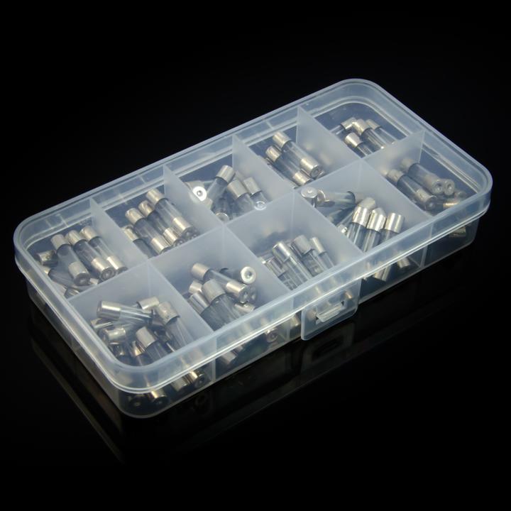Actual product image Purecrea Fine-wire fuse set 100pcs. 5x20mm assorted (Micro fuse, Nimble)