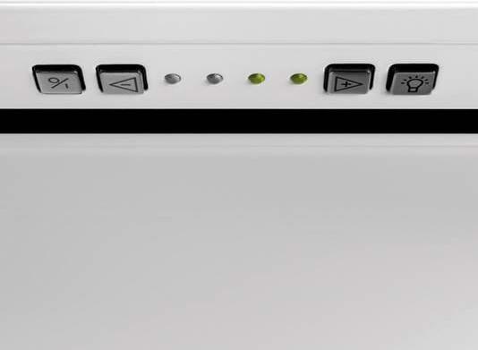 Image du produit NOVY 26080 cooker hood Built-in White ³/h B (Hotte écran plat)