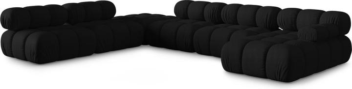 Actual product image Micadoni Modular Panoramic Left Corner Sofa, "Bellis", 7 Seats, 376x282x70Made in Europe (Sofa landscape)