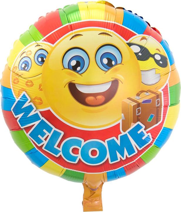 Produktbild Folat Willkommen zu Hause Emoji-Ballon (1 x)