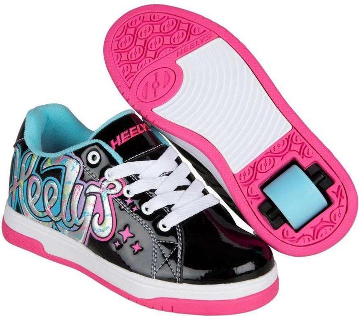 Produktbild Heelys Schuhe mit Rollen X Split Black/Neon Pink/Multi 2023 (39)