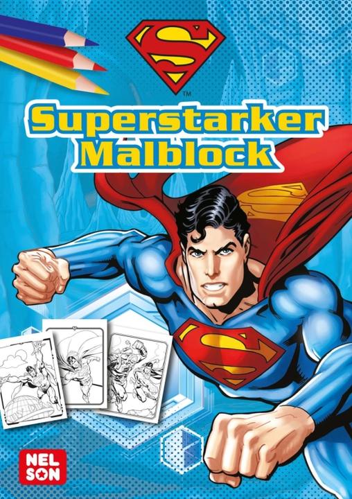 Image du produit DC Superman: Superstarker Malblock