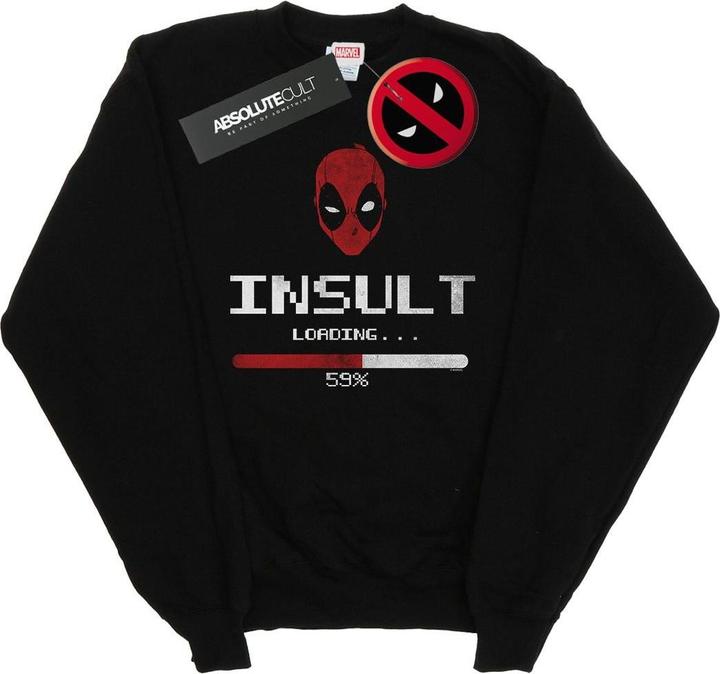 Deadpool Insult Loading Sweatshirt (XL)
