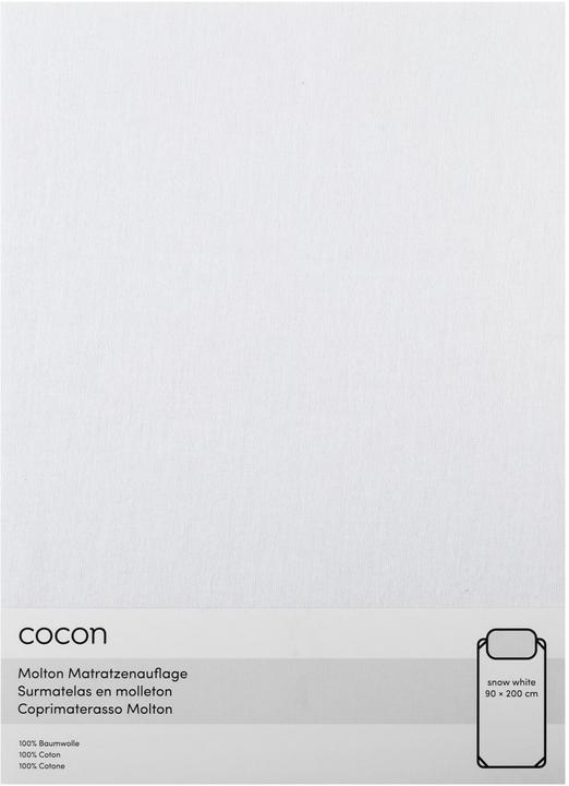 Produktbild Cocon Fixmolton 90 x 200 cm, Weiss, Eigenschaften: Keine (90 x 200 cm)