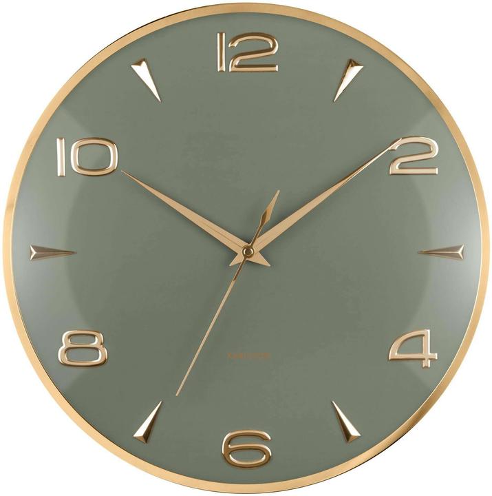 Karlsson Wall clock Sienna Glow Jungle green (40.60 cm)