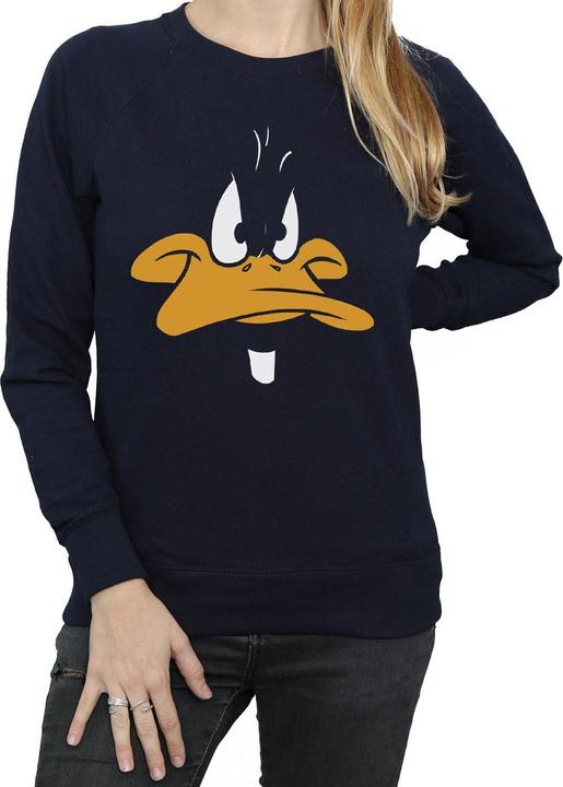 Immagine prodotto Looney Tunes Felpa Daffy Duck Viso Donna (M)