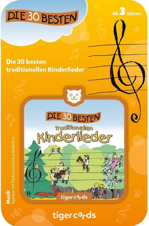 Immagine prodotto Tigermedia Le 30 migliori canzoni tradizionali per bambini (Tedesco)