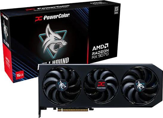 Produktbild Powercolor Radeon RX 9070 OC Hellhound (16 GB)
