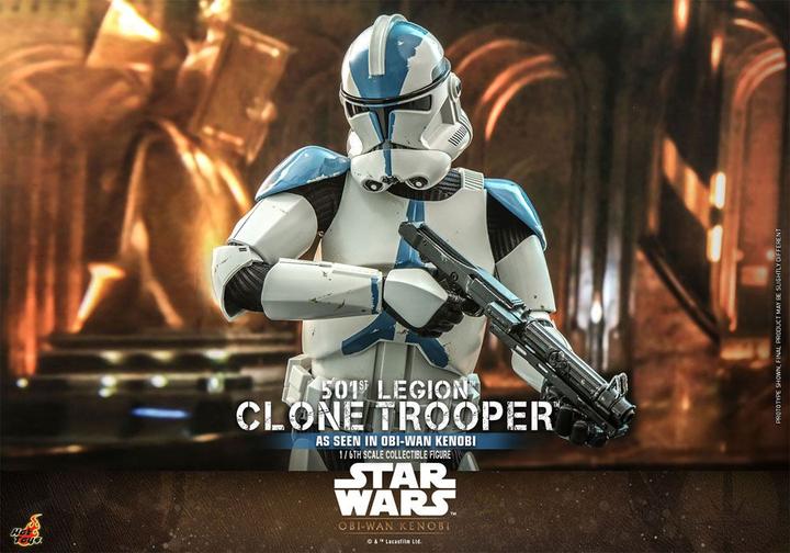 Actual product image Hot Toys Star Wars: Obi-Wan Kenobi 1/6 501st Legion Clone Trooper