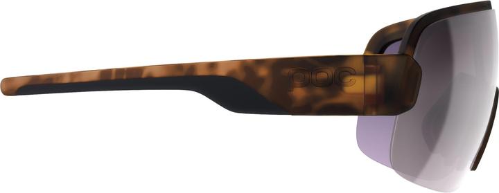 Actual product image Poc Aim Sunglasses - Tortoise Brown (Brown, Silver)