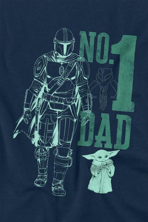Immagine prodotto Star Wars No. 1 Dad Maglietta Mando Uomo (M)