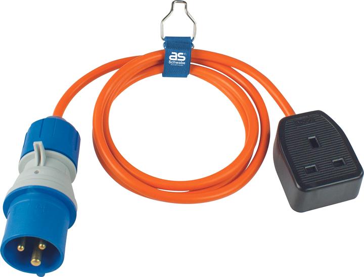 Produktbild As - Schwabe CEE Adapterleitung British Standard BS1363 (CEE 7/3, BS 1363)